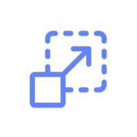 Change dimension, quality & size.