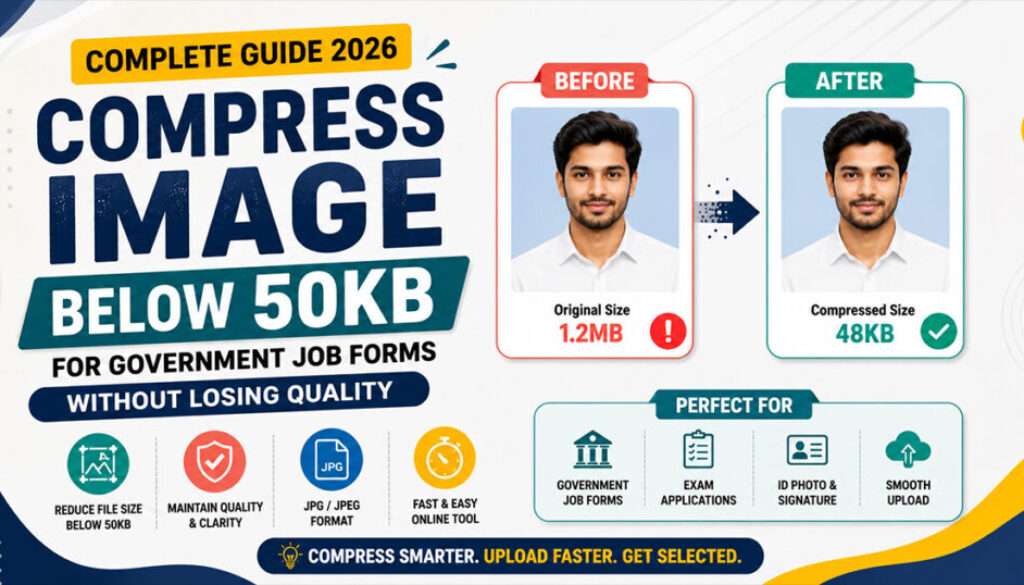 compress-image-below-50kb-for-government-job-forms-online-without-losing-quality-passport-photo-size-reduction-and-image-compression-banner