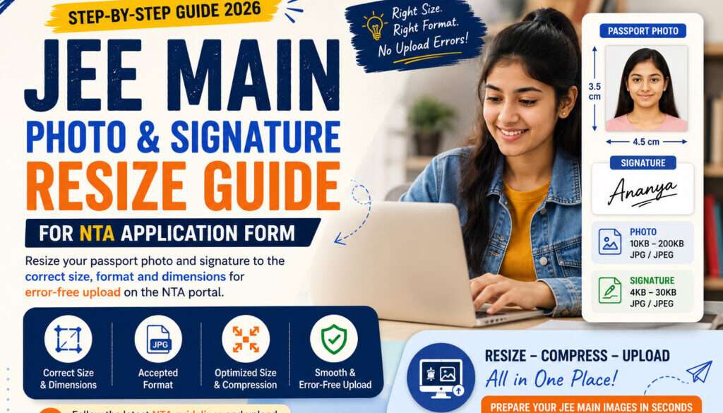 jee-main-photo-and-signature-resize-guide-2026-for-nta-online-application-form-image-size-upload-dimensions-and-compression-banner