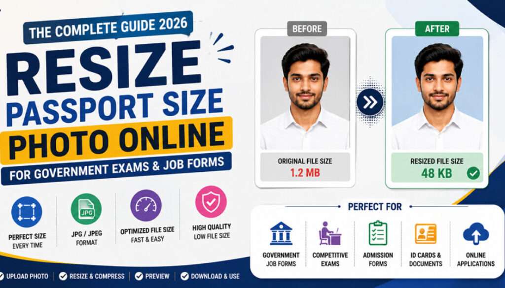 resize-passport-size-photo-online-for-government-exams-and-job-application-forms-with-image-compression-and-dimension-optimization-guide-banne